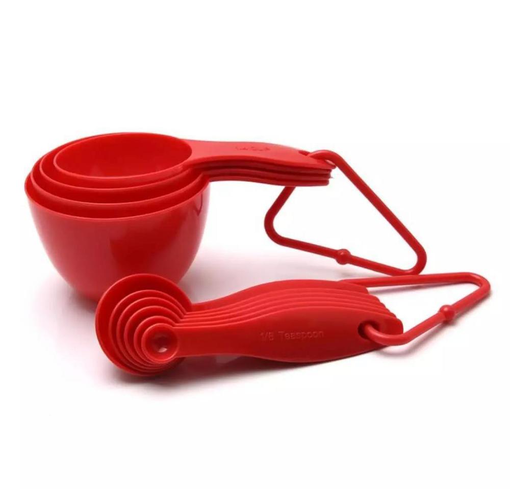 Measuring Cup And Spoon Set - Pack Of 8