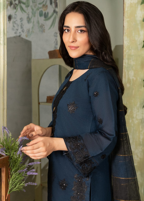 3 Piece Stitched Ladies Dress