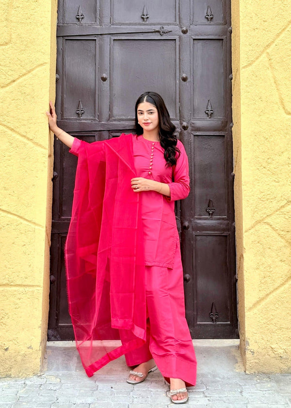 3 Piece Stitched Ladies Dress
