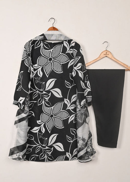 3 Piece Stitched Ladies Dress