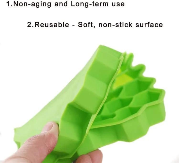 Ice Cube Molds With Lid Flexible Tray