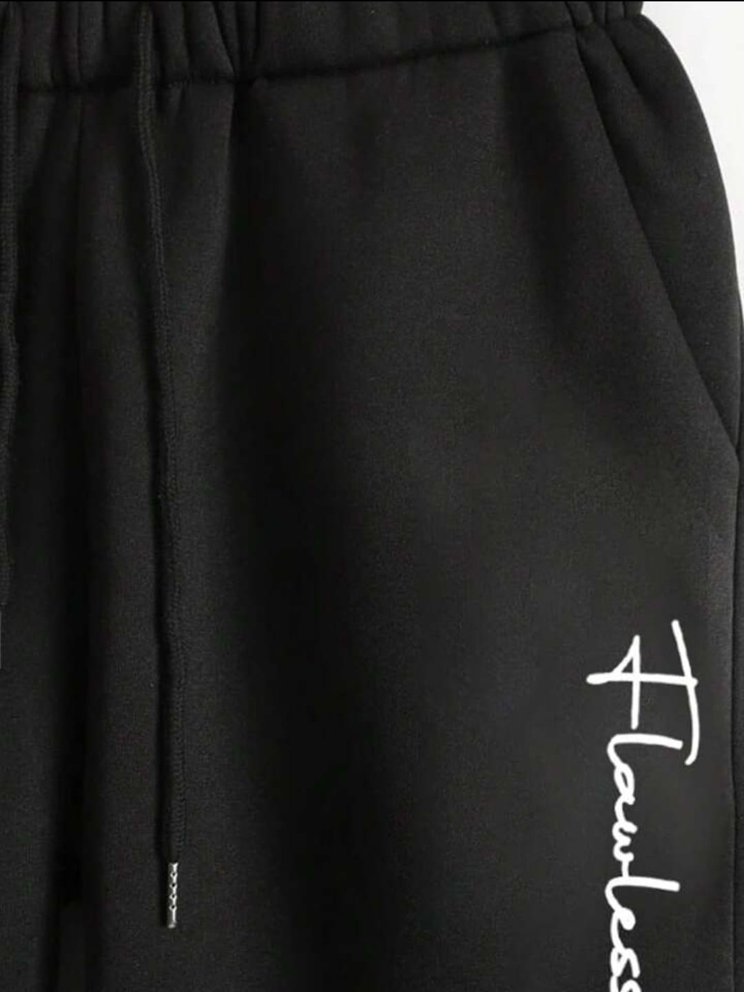 2 Piece Dri Fit Printed Sweatshirt Track Suit