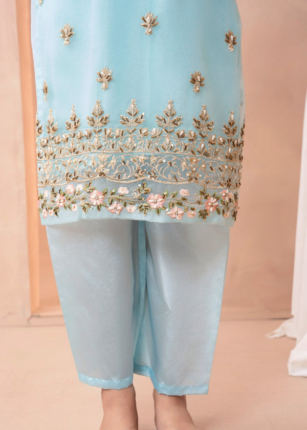 3 Piece Stitched Ladies Dress