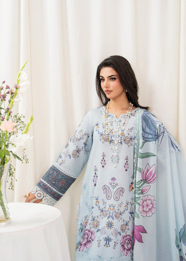 3 Piece Stitched Ladies Dress