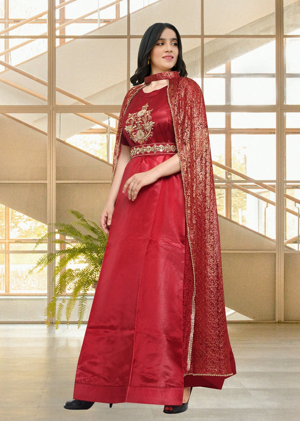 3 Piece Stitched Ladies Dress