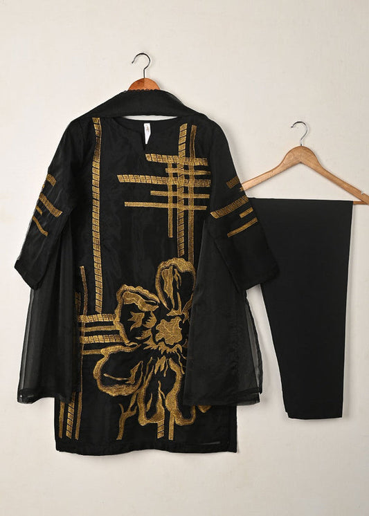 3 Piece Stitched Ladies Dress