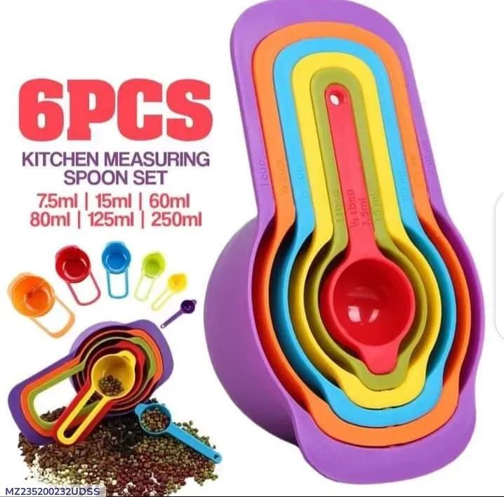 Measuring Cup Set - 6 Pieces For Precise Cooking