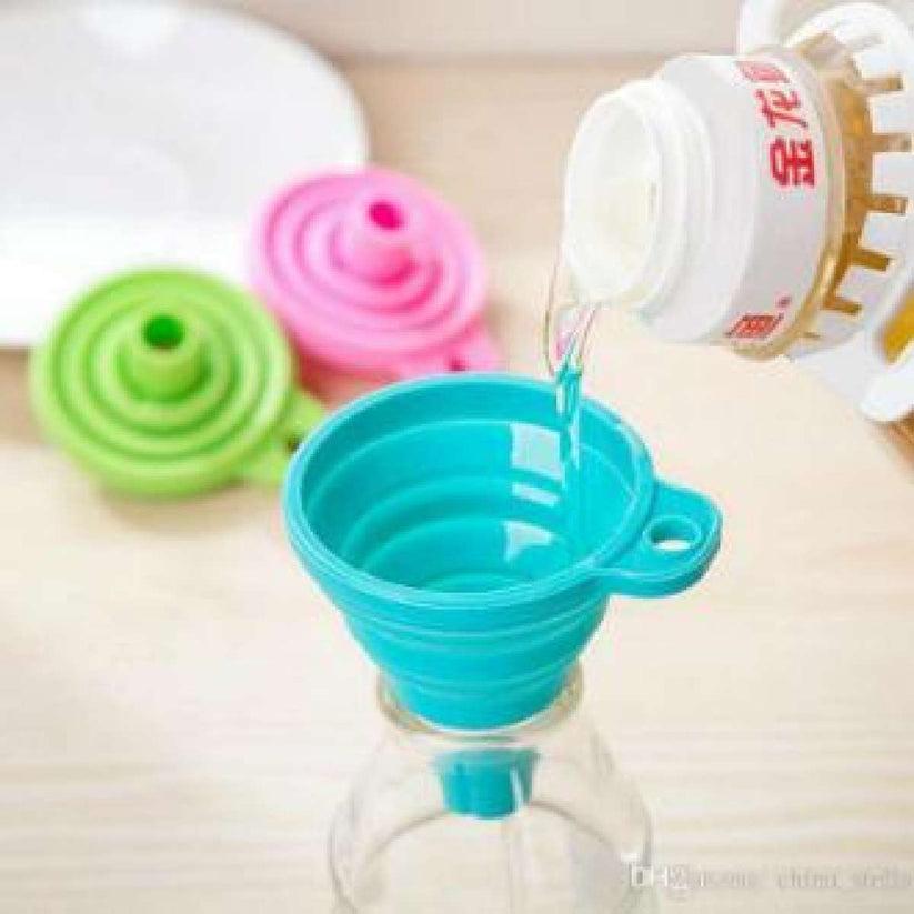 Colapsable Silicone Foldable Funnel