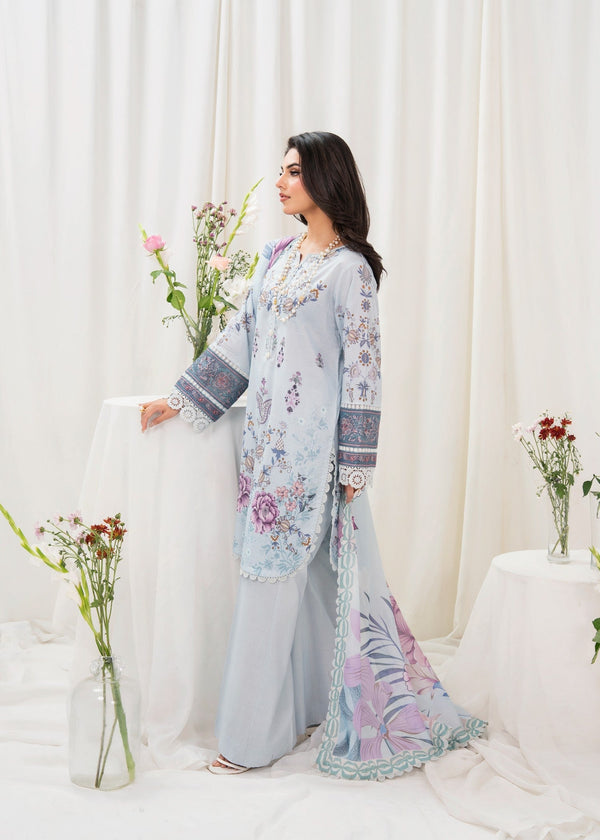 3 Piece Stitched Ladies Dress