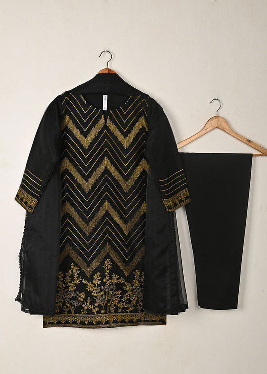 3 Piece Stitched Ladies Dress