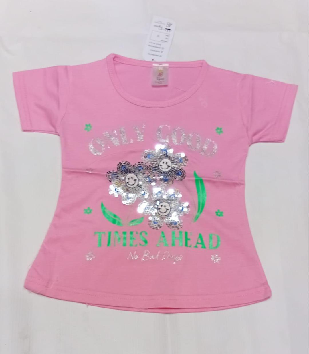 Printed Cotton Jersey T Shirt