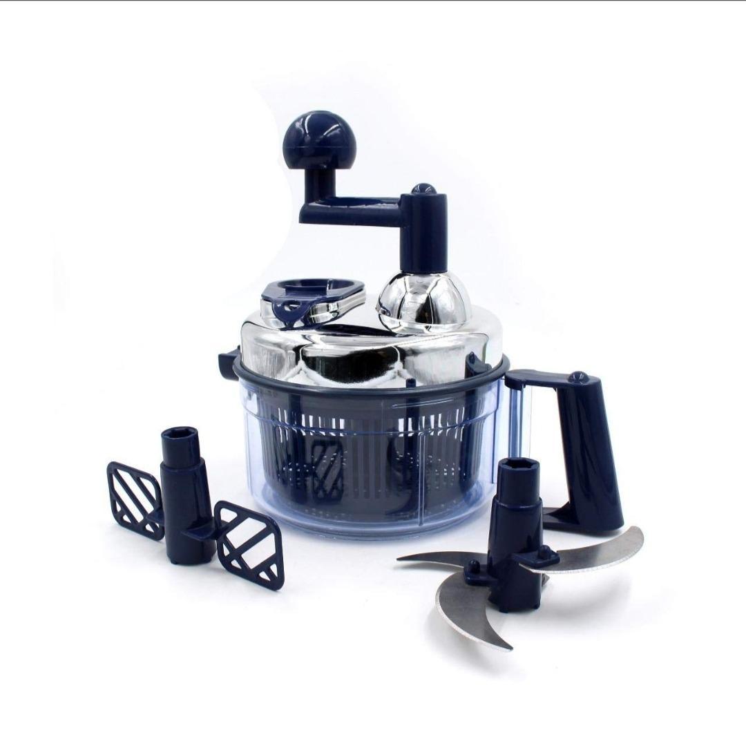 1 Pc Manual Food Chopper - Easy To Use And Durable For Effortless Meal Preparation