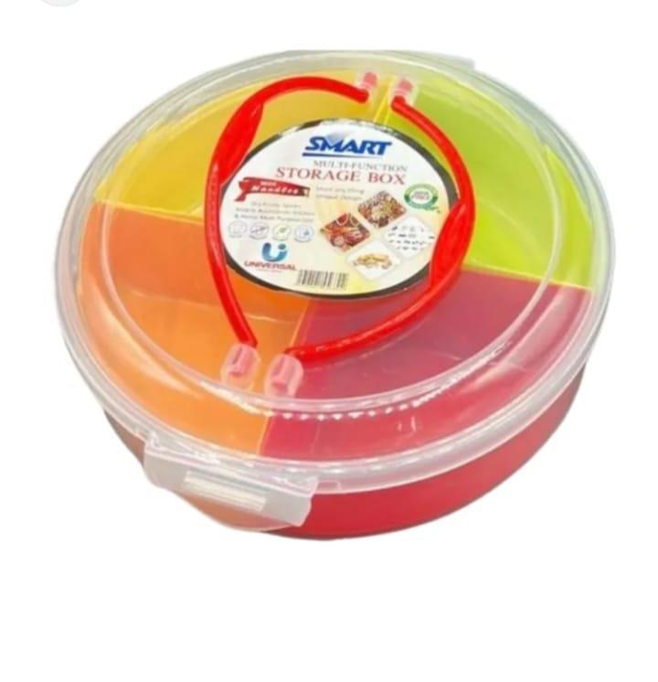 1 Pc Round Storage Box