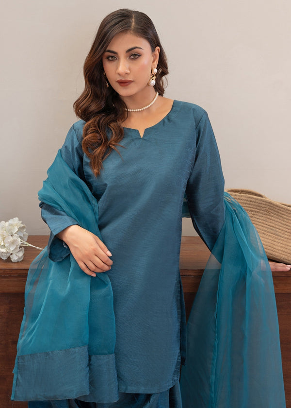 3 Piece Stitched Ladies Dress