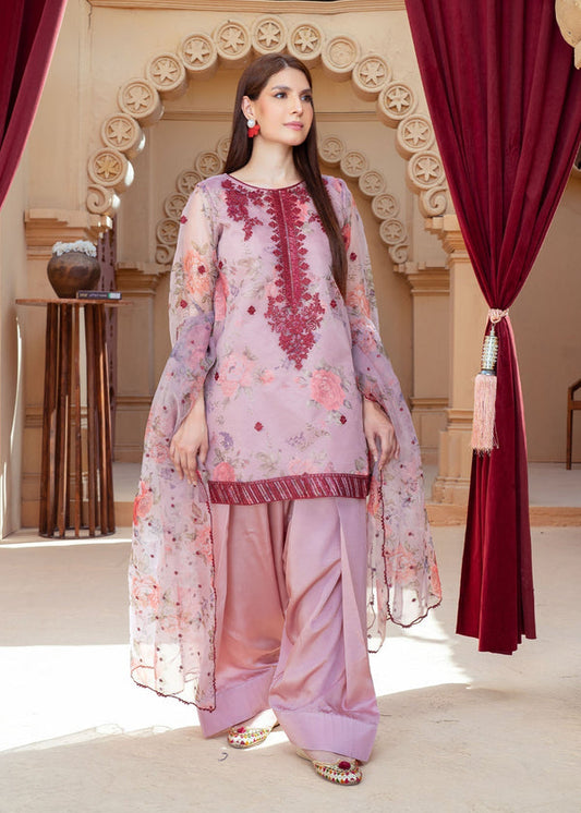 3 Piece Stitched Ladies Dress