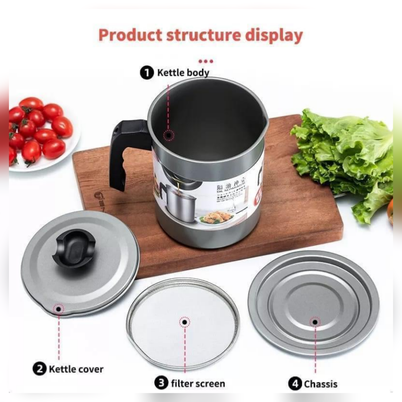 Compact Oil Filter Pot