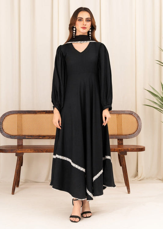 3 Piece Stitched Maxi Dress