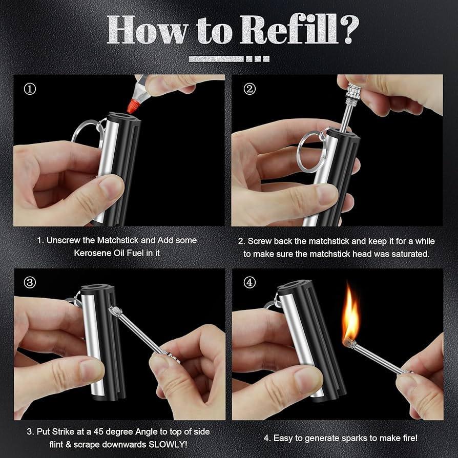 Fire Starter - Forever Flint Match Lighter