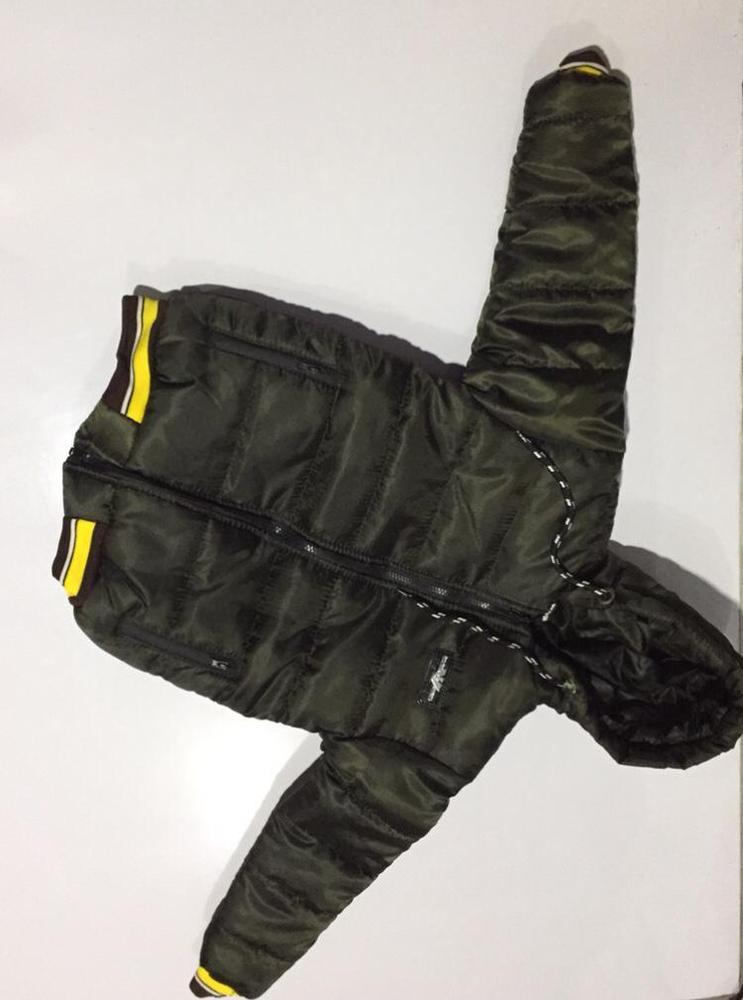 Stitched Polyester Puffer Jacket