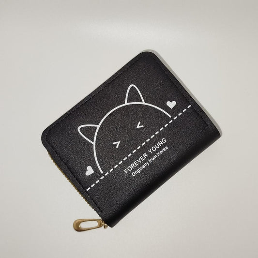 Women's PU Leather Zipper Wallet