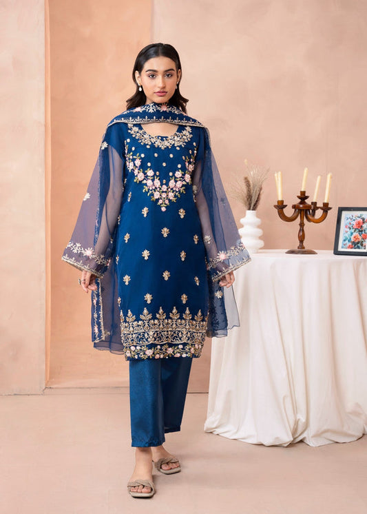 3 Piece Stitched Ladies Dress