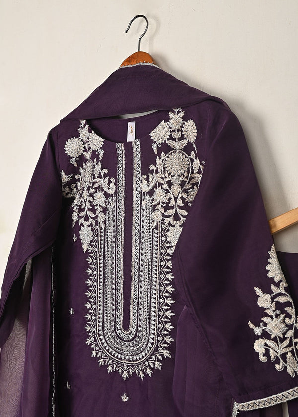 3 Piece Stitched Ladies Dress