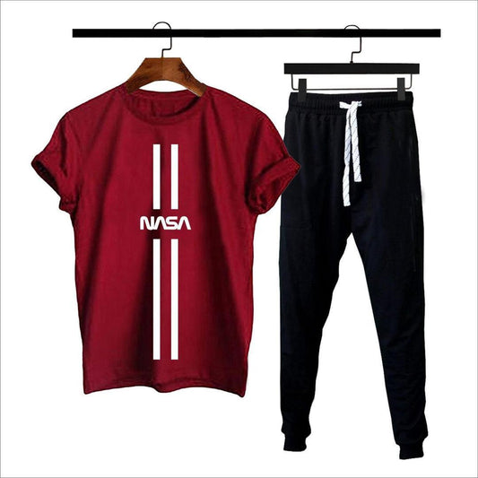 2 Piece Cotton Jersey Printed Track Suit