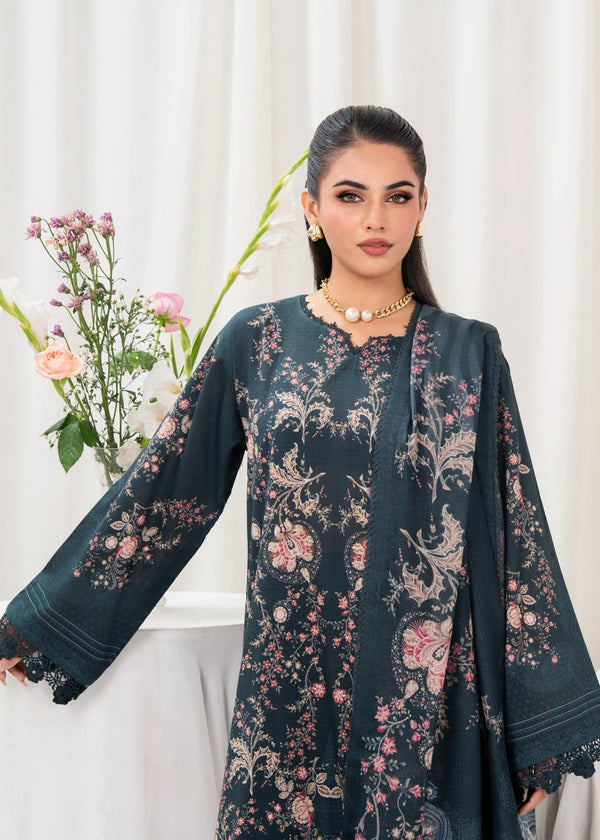 3 Piece Stitched Ladies Dress