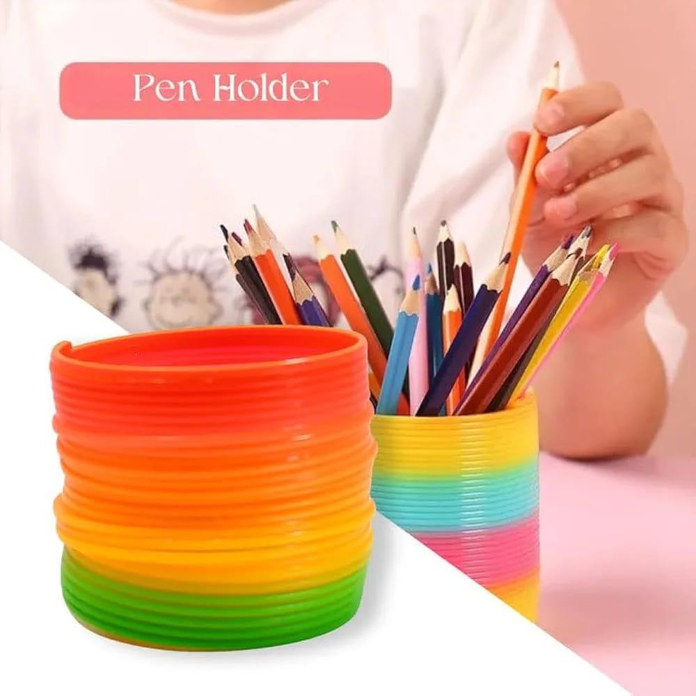 Plastic Magic Slinky Rainbow Spring Toy