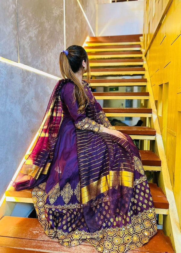 3 Piece Stitched Ladies Dress