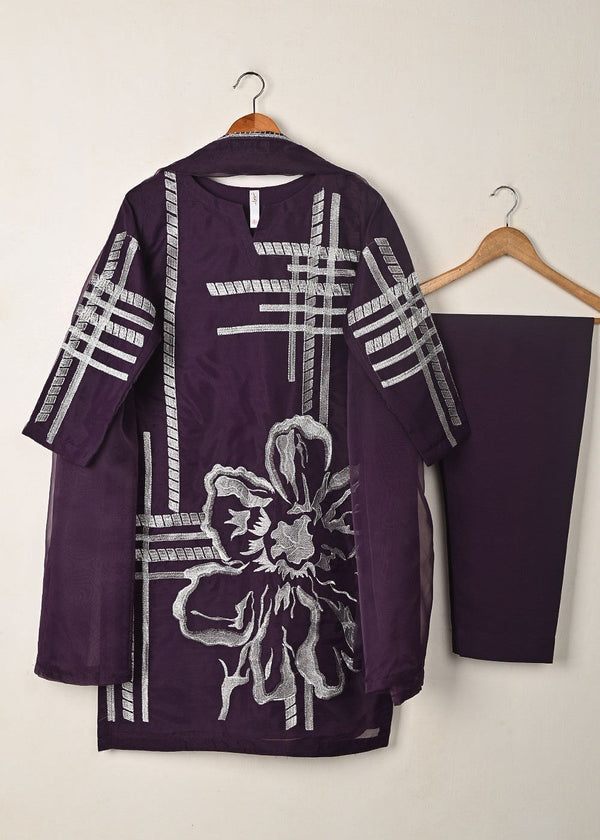 3 Piece Stitched Ladies Dress