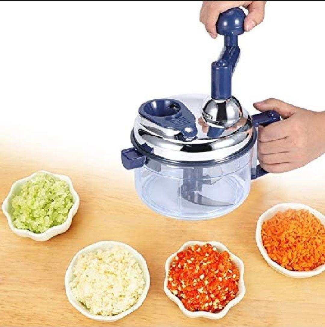 1 Pc Manual Food Chopper - Easy To Use And Durable For Effortless Meal Preparation