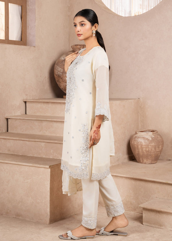 3 Piece Stitched Ladies Dress