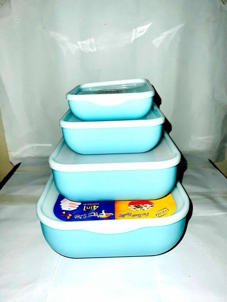 Plastic Bowl Set - Pack Of 4