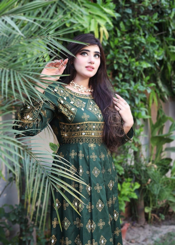 3 Piece Stitched Ladies Dress
