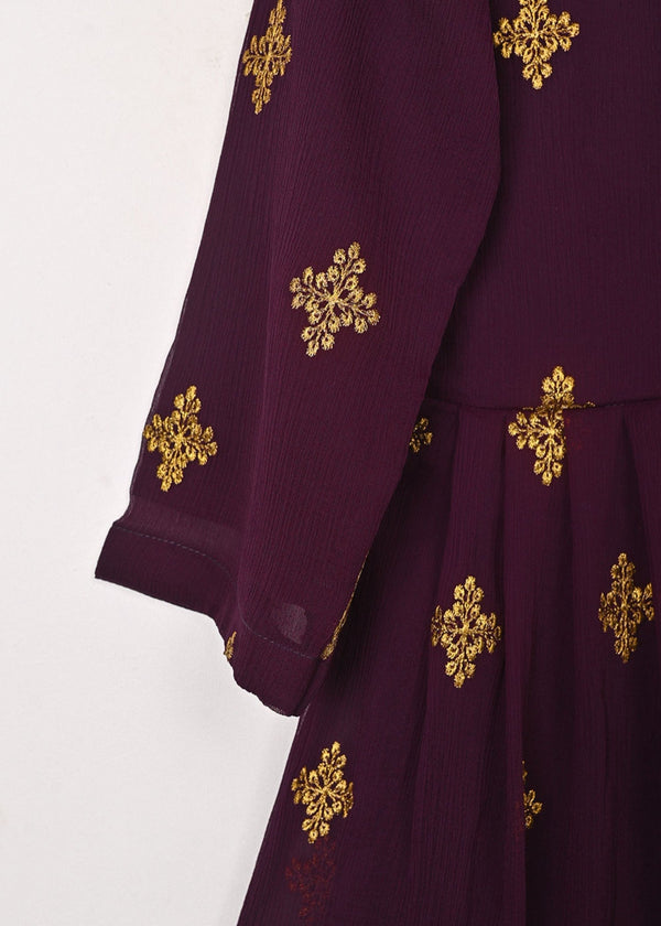 3 Piece Stitched Ladies Dress