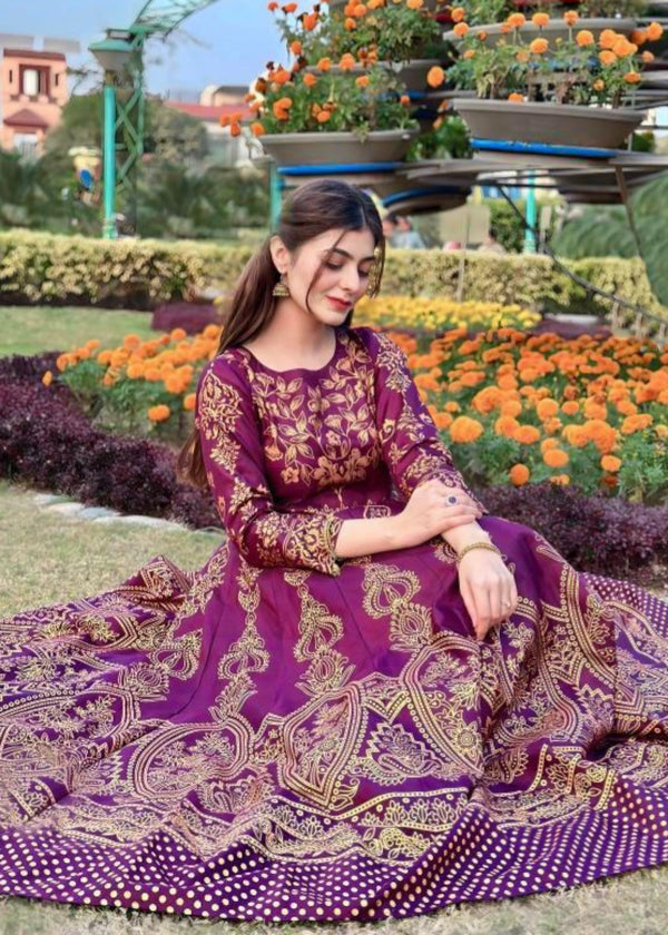 3 Piece Stitched Ladies Dress