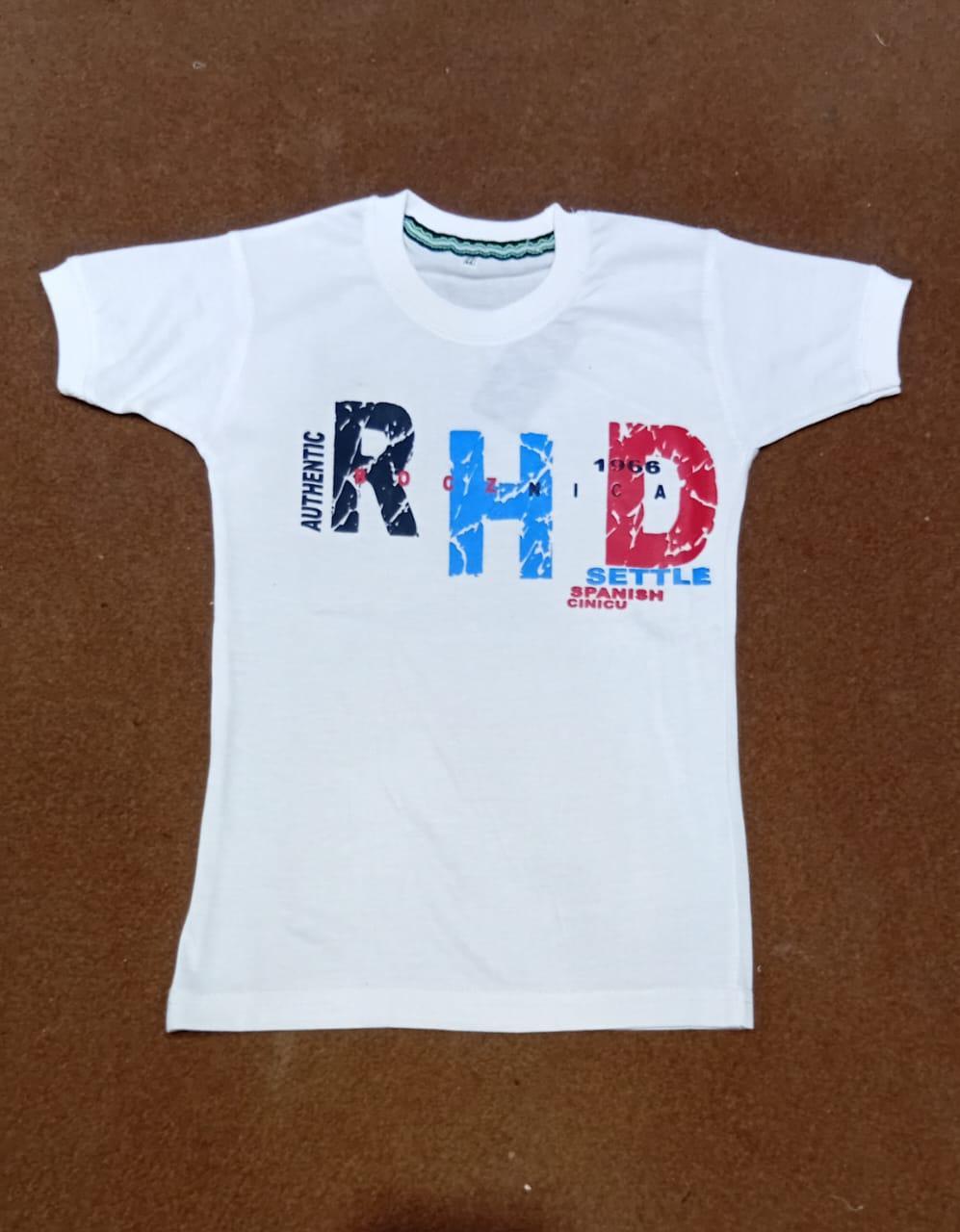 Printed Citton Jersey T Shirt