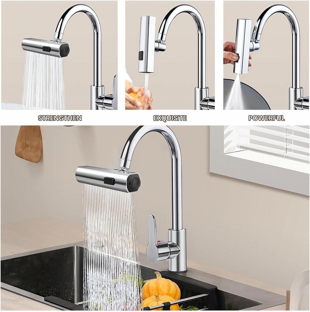 Silver Tap Faucet Extender
