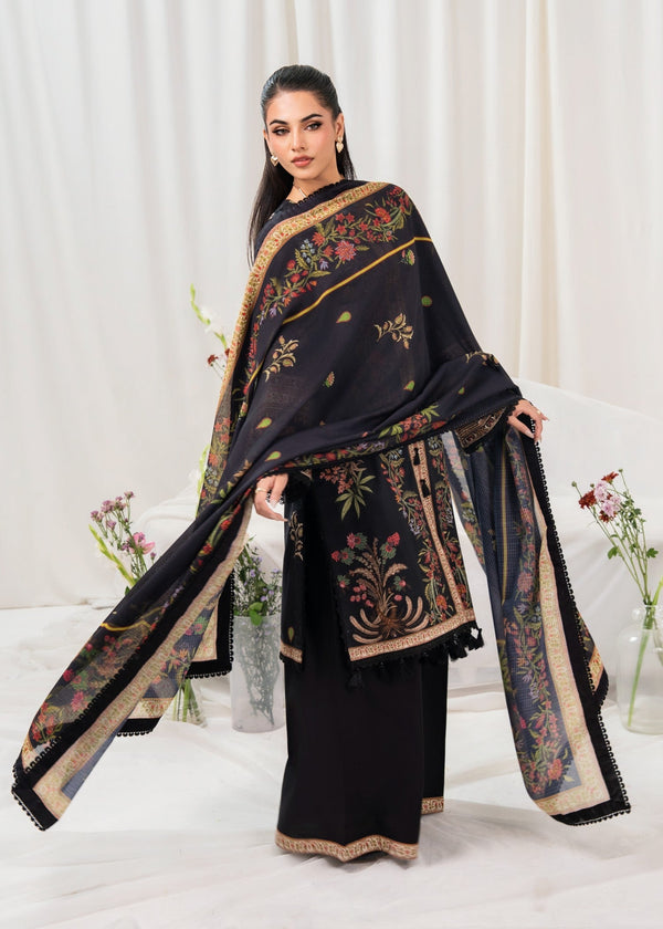 3 Piece Stitched Ladies Dress