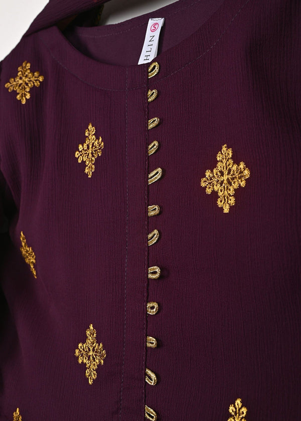 3 Piece Stitched Ladies Dress