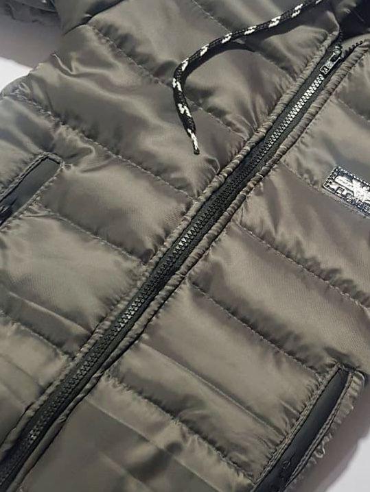 Stitched Polyester Quilted Plain Puffer Jacket