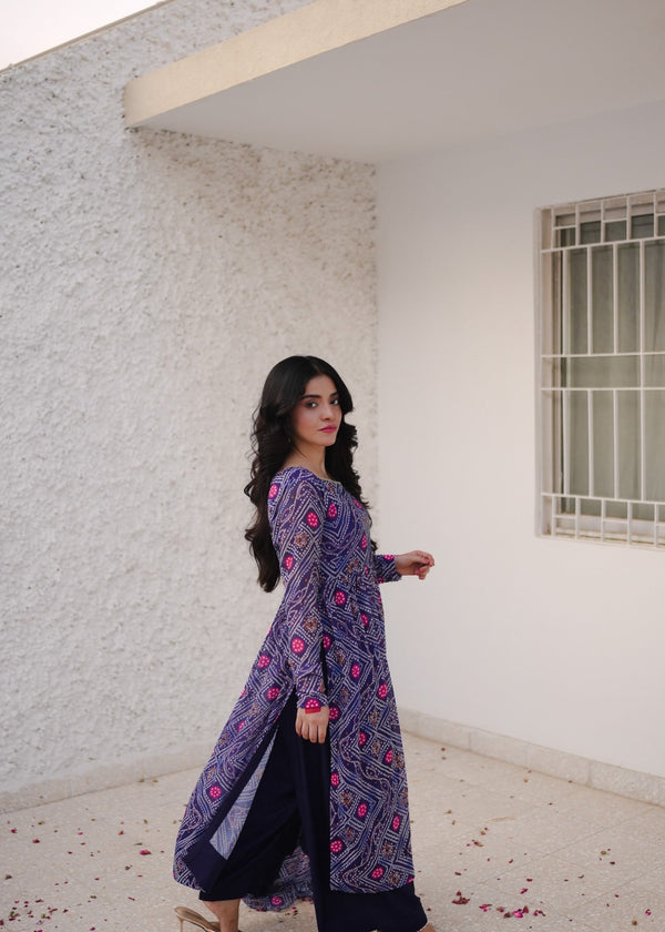 3 Piece Stitched Ladies Dress