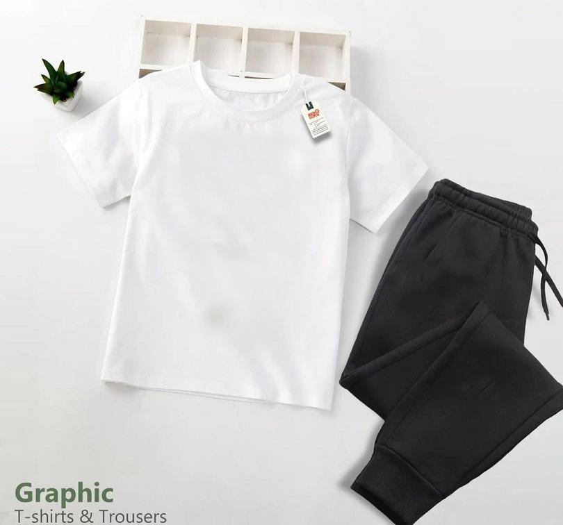 Shirt And Trouser Cotton Jersey Set