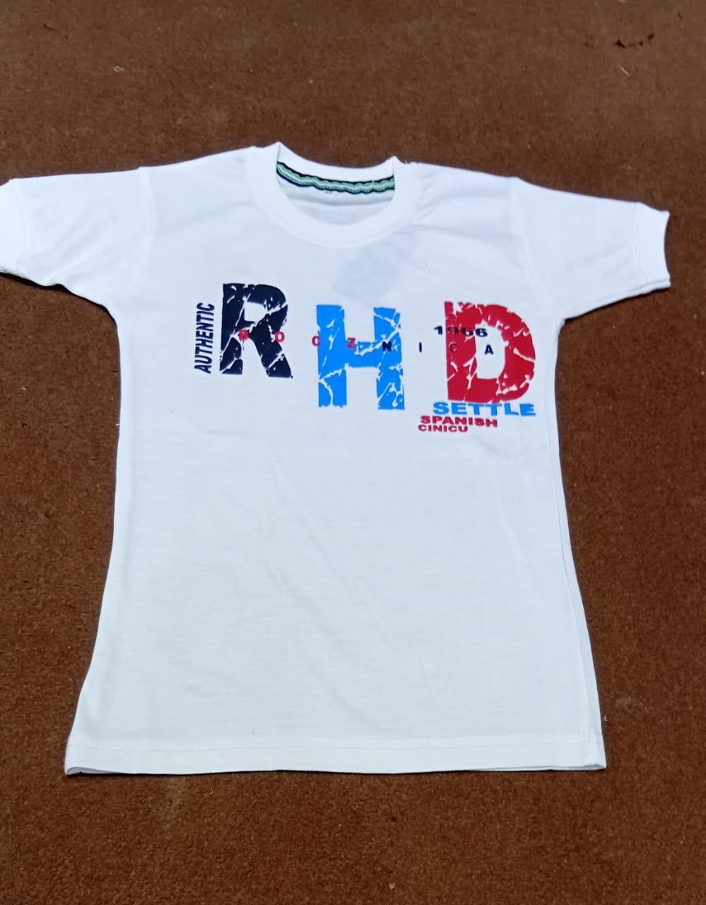 Printed Citton Jersey T Shirt