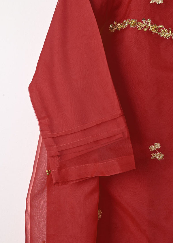 3 Piece Stitched Ladies Dress