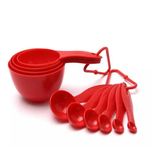 Measuring Cup And Spoon Set - Pack Of 8