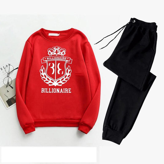 2 Piece Printed Polyester Track Suit ( Sweat Shirt And Trousers )