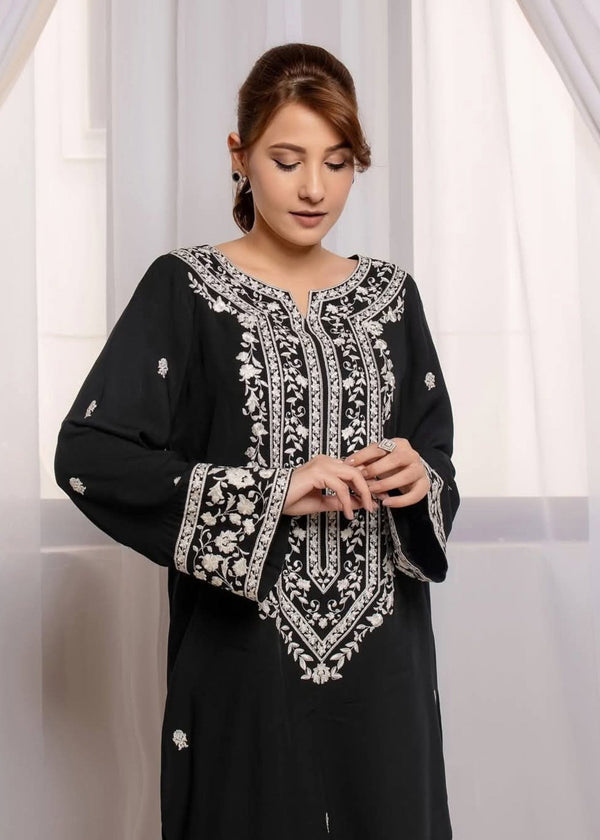 3 Piece Stitched Ladies Dress