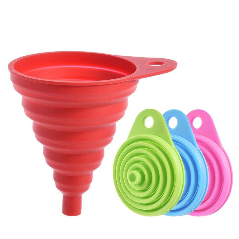 Colapsable Silicone Foldable Funnel